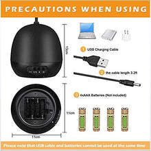 Load image into Gallery viewer, CWH&WEN 2 in 1 LED Starry & Undersea Projector Lamp, Rotating Night Light 8 Colors Mode LED Laser Night Lights Gift for Kids Children Living/Bedroom,Black