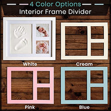Load image into Gallery viewer, Baby Handprint and Footprint Kit | Keepsake For Newborn Boys & Girls, Baby Girl Gifts & Baby Boy Gifts, New Mom Baby Shower Gifts, Baby Milestone Picture Frames Baby Registry, Nursery Decor