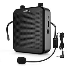 Load image into Gallery viewer, Giecy Voice Amplifier Portable Bluetooth 30W 2800mAh Rechargeable PA System Speaker for Multiple Locations Such as Classroom, Meetings and Outdoors