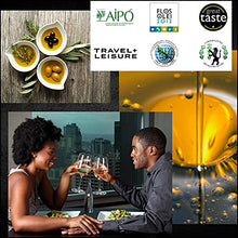 Load image into Gallery viewer, Atlas Olive Oils SARL, Moroccan Ultra-Premium (Organic) Extra Virgin Olive Oil "Les Terroirs De Marrakech", From Morocco, 17 fl oz (Pack of 2) + Includes-Free Rhino Fine Foods Premium Basil, 071 oz