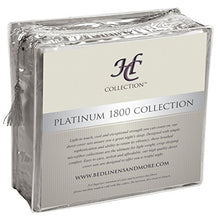 Load image into Gallery viewer, Hotel Luxury Bed Sheets Set 1800 Series Platinum Collection Softest Bedding, Deep Pocket,Wrinkle & Fade Resistant (Queen,Gray)