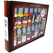 Load image into Gallery viewer, Acylicos Vallejo - 72299 - Acrylic 16 Colors for Fantasy Figures