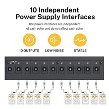 Load image into Gallery viewer, Donner DP-1 Guitar Power Supply 10 Isolated DC Output for 9V/12V/18V Effect Pedal