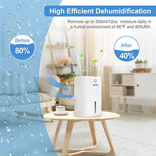 Load image into Gallery viewer, SEAVON Dehumidifiers for Home, 2200 Cubic Feet (215 sq ft), Portable Compact 27oz Capacity Quiet Mini Dehumidifier for Bedroom, Basements, Bathroom, Garage, Wardrobe Closet, Kitchen, Office, RV