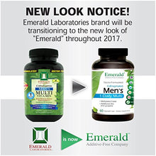 Load image into Gallery viewer, Men's 1-Daily Multi - Complete Daily Multivitamin with CoEnzymes, Extra Zinc & Lycopene - Supports Healthy Prostate, Energy Boost, Bone Strength, & More - Emerald Labs - 60 Vegetable Capsules