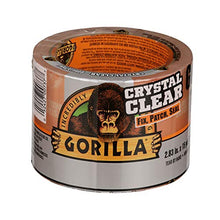 Load image into Gallery viewer, Gorilla Crystal Clear Repair Duct Tape Tough & Wide, 2.88" x 15 yd, Clear, (Pack of 1)