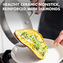 Load image into Gallery viewer, GreenPan Venice Pro Tri-Ply Stainless Steel Healthy Ceramic Nonstick 10" Frying Pan Skillet, PFAS-Free, Multi Clad, Induction, Dishwasher Safe, Oven Safe, Silver