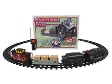 Load image into Gallery viewer, Lionel Pennsylvania Flyer Freight Ready-to-Play Set, Battery-powered Model Train with Remote