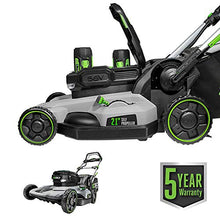 Load image into Gallery viewer, EGO Power+ LM2142SP 21-Inch 56-Volt Lithium-Ion Cordless Electric Dual-Port Walk Behind Self Propelled Lawn Mower with Two 5.0 Ah Batteries & Charger Included