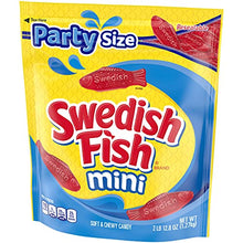 Load image into Gallery viewer, SWEDISH FISH Mini Candy, Original Flavor, 1 Party Size Bag (2 lb 12.8 oz.)