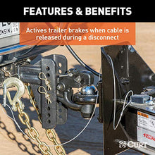 Load image into Gallery viewer, CURT 52010 Trailer Breakaway Switch