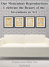 Load image into Gallery viewer, Original Porsche Patent Prints - Set of Four Photos (8x10) Unframed - Makes a Great Gift Under $20 for Car Lovers