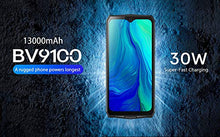 Load image into Gallery viewer, Blackview BV9100 Rugged Smartphones.Unlocked Cell Phone.6.3" FHD+Waterproof Mobile Phone .13000MAH Big Battery. 30W Fast Charging Helio P35 Octa-Core 4GB+64GB AT&T/T-Mobile Cellphone (Silver)