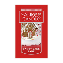 Load image into Gallery viewer, Yankee Candle Large Jar 2 Wick Candy Cane Lane Scented Tumbler Premium Grade Candle Wax with up to 110 Hour Burn Time