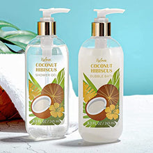 Load image into Gallery viewer, BFFLOVE Gift Basket for Women, 10 Pc Coconut Scent Bath Set