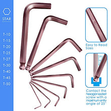 Load image into Gallery viewer, Necoichi Hex Key Allen Wrench Set,Small Hex Key Set,Short Arm Ball Head Allen Wrench Set Tool,Industrial Grade,Easy to Carry,9-Piece(1.5-10 mm)