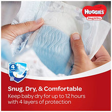 Load image into Gallery viewer, HUGGIES Snug & Dry Diapers, Size 4, 192Count (Packaging May Vary)