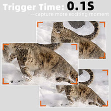 Load image into Gallery viewer, 2-Pack No Glow Game & Deer Trail Cameras 24MP 1296P H.264 Video 100ft Night Vision Motion Activated 0.1S Trigger Speed Waterproof Farm & Yard Cameras for Home Surveillance & Outdoor Wildlife Hunting