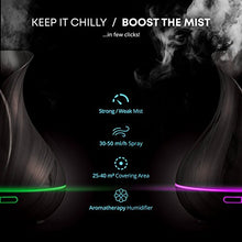 Load image into Gallery viewer, Smart WiFi Wireless Essential Oil Aromatherapy 400ml Ultrasonic Diffuser & Humidifier with Alexa & Google Home Phone App & Voice Control - Create Schedules - LED & Timer Settings