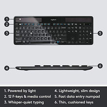 Load image into Gallery viewer, Logitech Wireless Solar Keyboard K750 - for Windows (Renewed)