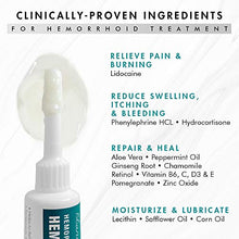 Load image into Gallery viewer, Ebanel Hemorrhoid Treatment Ointment, 1.6 Oz Lidocaine Anal Fissure Anesthetic Cream for Pain, Burning, Itching, Swelling, Bleeding with Phenylephrine, Hydrocortisone, Aloe, Chamomile, Vitamins