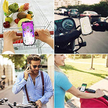 Load image into Gallery viewer, SYOSIN Bike Phone Mount, Detachable 360° Rotation Motorcycle Phone Mount with Adjustable Universal Silicone Handlebar Cradle Compatible with iPhone 11 Pro Max/X/XS MAX/XR/8/8 Plus, Samsung S10/S10e