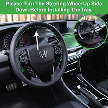 Load image into Gallery viewer, lebogner Auto Steering Wheel Desk, Laptop, Tablet, iPad Or Notebook Car Travel Table, Food Eating Hook On Steering Wheel Tray, for Constant Travelers, Fits Most Vehicles Steering Wheels