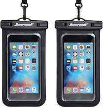 Load image into Gallery viewer, Universal Waterproof Case,Waterproof Phone Pouch Compatible for iPhone 13 12 11 Pro Max XS Max XR X 8 7 Samsung Galaxy s10/s9 Google Pixel 2 HTC Up to 7.0", IPX8 Cellphone Dry Bag -2 Pack
