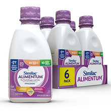 Load image into Gallery viewer, Similac Alimentum with 2'-FL HMO Hypoallergenic Infant Formula, for Food Allergies and Colic, Suitable for Lactose Sensitivity, Ready-to-Feed Baby Formula, 32-oz Bottle (Case of 6)