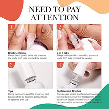 Load image into Gallery viewer, 2 in 1 Dip Powder Base & Top Coat with Activator Dip Powder Liquid Set for Dipping Powder Nail Kit,0.5oz/Bottle,Fast Dry,No Nail Lamp Needed