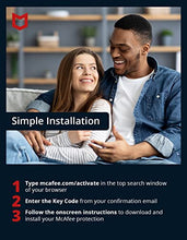 Load image into Gallery viewer, McAfee Total Protection 2022 | 3 Device | Antivirus Internet Security Software | VPN, Password Manager & Dark Web Monitoring Included | PC/Mac/Android/iOS | 1 Year Subscription | Download Code
