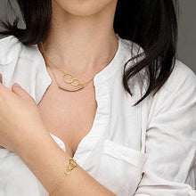 Load image into Gallery viewer, Thinking of You Gifts for Women • 14k Gold • Tribe Friendship Necklace • Best Friend Gifts • You are My Person Necklace • Long Distance Gift for Best Friends • Find Your Tribe, Love Them Fiercely