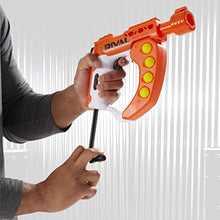 Load image into Gallery viewer, NERF Rival Curve Shot -- Flex XXI-100 Blaster -- Fire Rounds to Curve Left, Right, Downward or Fire Straight -- 5 Rival Rounds