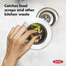 Load image into Gallery viewer, OXO Good Grips Silicone Sink Strainer, Black