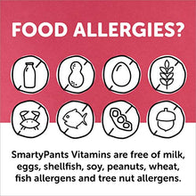 Load image into Gallery viewer, SmartyPants Women's Formula Gummy Multivitamins: Vitamin C, D3, and Zinc for Immunity, Biotin for Hair, Skin & Nails, Omega 3 Fish Oil, CoQ10 for Heart Health, Methyl B12, 180 Count (30 Day Supply)