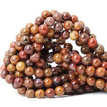 Load image into Gallery viewer, CHEAVIAN 35PCS 10mm Natural Indian Agate Gemstone Round Loose Beads for Jewelry Making DIY 1 Strand 15"