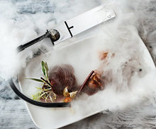 Load image into Gallery viewer, Gramercy Kitchen Company Cocktail Smoker - Includes Wood Chips - Smoking Gun | Smoke Meat, Drink & Food Indoor Infuser | Ultimate Sous Vide Foodie Accessories Gift