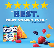 Load image into Gallery viewer, Welch's Fruit Snacks, Mixed Fruit, Gluten Free, Bulk Pack, 0.9 oz Individual Single Serve Bags 40 Count (Pack of 1)