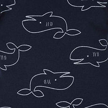 Load image into Gallery viewer, GERBER Baby Boys 4-Pack Short Sleeve Onesies Bodysuits, Orange Whales, 18 Months