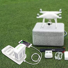 Load image into Gallery viewer, Smatree Battery Charging Hub Compatible for DJI Phantom 4/4 Pro/4 Pro V2.0/4 Adv(Charge 3 Batteries One by One, Converting Phantom 4 Battery into Power Bank)