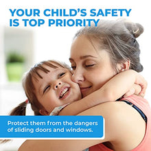 Load image into Gallery viewer, Eco-Baby Sliding Door Lock, 4 Child Proof Safety Locks for Glass Doors (Grey)