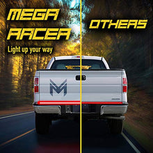 Load image into Gallery viewer, Mega Racer Single Row 60 Inch LED Tailgate Light Bar for Trucks - 5 Functions Brake/Running/Turn Signals/Reverse/Double Flashing Lights, 90 Pieces LED Diodes, IP67 Waterproof Rating, 1 Pc