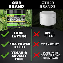 Load image into Gallery viewer, Hemp Cream - Made in USA - 8 fl oz - with Arnica & Hemp Extract - Hemp Oil Cream - Skin, Back, Muscles & Shoulder