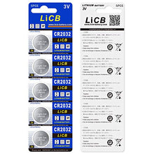 Load image into Gallery viewer, LiCB CR2032 Battery,Long-Lasting & High Capacity CR 2032 3V Coin & Button Cell Lithium Batteries with Adaptive Power and Superior Safety (20-Pack)