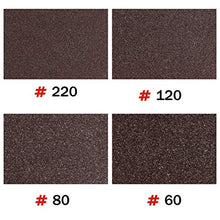 Load image into Gallery viewer, Sanding Sponge, 60 80 120 220 Coarse Medium Fine Grit Sanding Blocks, Sander Sponges for Drywall Metal, Sandpaper Sponge Sanding Block for Wood 4 Pcs by S&F STEAD & FAST
