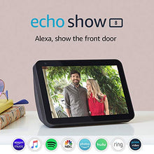Load image into Gallery viewer, Echo Show 8 -- HD smart display with Alexa – stay connected with video calling - Charcoal