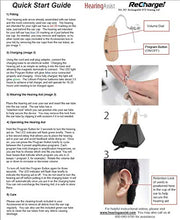 Load image into Gallery viewer, Hearing Assist Recharge | Rechargeable BTE Air Conduction Hearing Aid (Both Ears) | FDA Registered with Charging Case | TV Offer with Free Technical Support | Beige