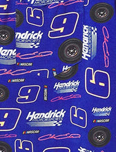 Load image into Gallery viewer, NASCAR Chase Elliott Men's Floral Button Up Short Sleeve Shirt, Team Color, L