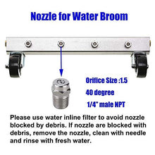 Load image into Gallery viewer, RIDGE WASHER Gutter Cleaner Attachment for Pressure Washer, Extension Wand Angled for Gutter Cleaning with 5 Spray Nozzle Tips, Surface Cleaner Attachment for Pressure Washer