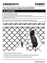 Load image into Gallery viewer, Kauplus Neon Fence Electric Voltage Tester Max 8000V , Electric Fence Fault Finder